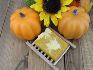 Pumpkin Swirl Soap